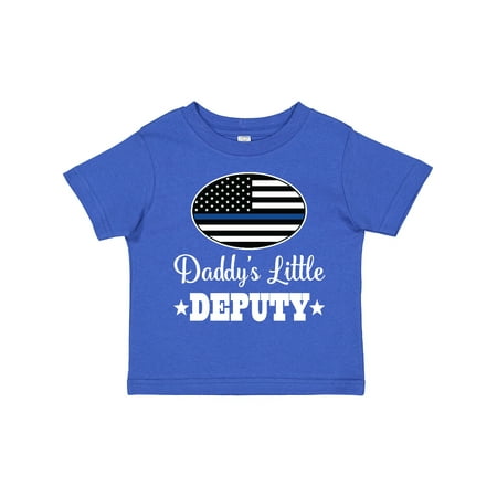 

Inktastic Sheriff Daddys Little Deputy Baby Outfit Gift Toddler Boy or Toddler Girl T-Shirt