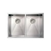 Whitehaus Whncm2920eq Commercial Double Bowl Undermount Sink - Stainless Steel
