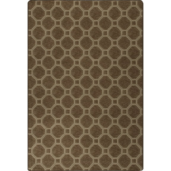 Milliken Imagine Area Rug STONEBRIDGE Stonebridge Woodridge Layout Boxes 7' 8" x 10' 9" Rectangle