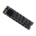 thumbnail image 3 of Tarjeta adaptadora PCIE3.0 a SATA3.0 M.2 M EKY ASM1166 Chip Plug and Play Tarjeta de expansión de 6 puertos M.2 a SATA3.0, 3 of 10