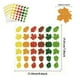 thumbnail image 3 of 10 PCS Flat Stickers 1.6 Inch Maple Leaf Stickers Thanksgiving Handmade Gift Box Decoration Stickers, 3 of 6