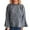 Dark Gray Sweaters, variant on Htigea Women's Pullover Sweaters Patchwork Crew Neck Long Sleeve Jumpers Casual Loose Fit Knit Tops White S