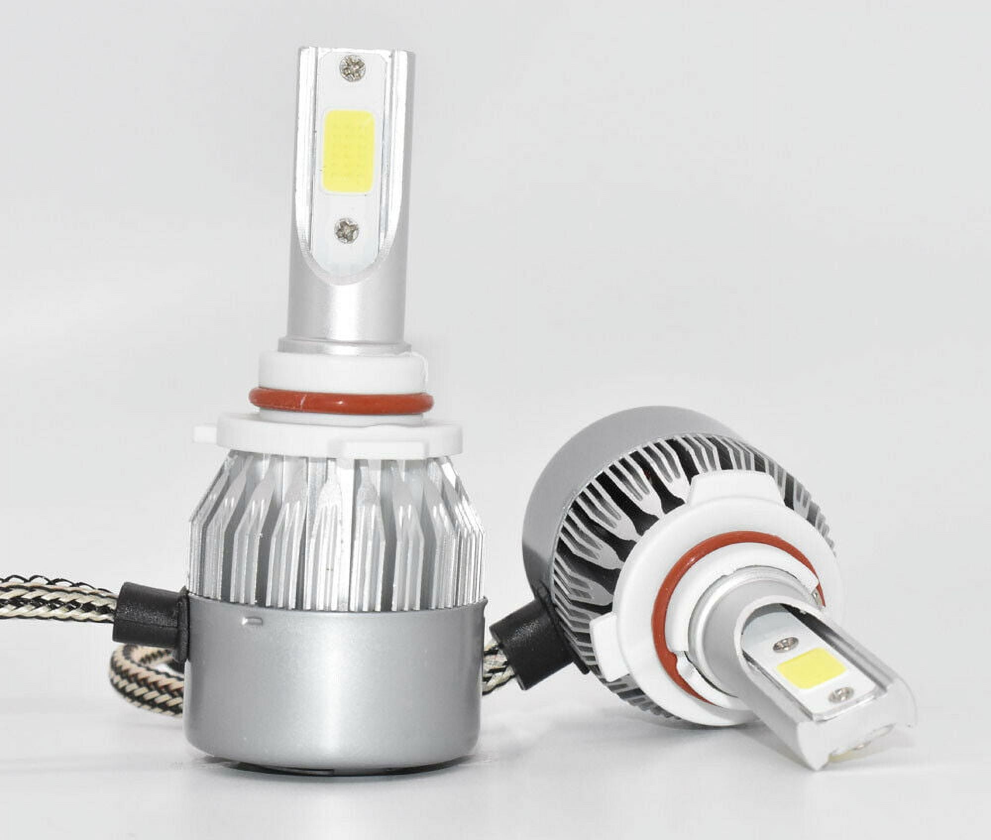 H4 H11 9008 9007 9006 9005 H7 LED Headlight Bulbs Kit Super White C6 LED Bulbs Plug and Play Pack of 2