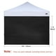 thumbnail image 2 of Canopy Sidewall ABCCANOPY Instant, 10 x 10 pies, negro, impermeable, 2 of 7