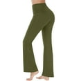 thumbnail image 5 of Yoga Pants Women Wide Leg Pants with Pockets High Waist Stretch Dress Casual Sweatpants Petite/Regular/Tall, 5 of 6