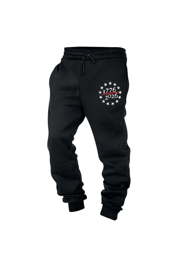 Golf Pants Men Trousers Printed Loose Fit Patterns Men'S Jeans Summer,Black,S