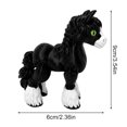 thumbnail image 6 of KGJQ 3D Printed Articulated Pony Figurine, Movable Joints Cute Horse Toy with Realistic Eyes, Mini Desktop Decor, Compact Collectible Model for Desk Display & Stress Relief Gift, 6 of 8