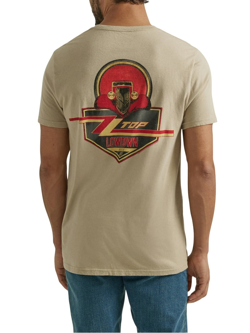 Wrangler Men's ZZ Top Graphic Band Tee, Sizes S-3XL, 100