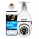 thumbnail image 1 of Chowha 3mp Cámara De Seguridad Wifi Foco 360° Grados Alarma, 1 of 8