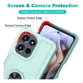 thumbnail image 5 of Rosebono Compatible With Motorola Moto G Power 2025 / Moto G Power 2026 Case, Hybrid Case With Adjustable Integrated Ring Kickstand (Green), 5 of 5