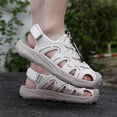 thumbnail image 4 of LASUDRAA Mens Lightweight Closed Toe Outdoor Sandals Comfort Athletic Hiking Beach Casual Sport Shoes, 4 of 7