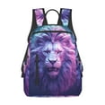 thumbnail image 1 of Balery Cool Lion Head Mochila Ligera para Hombres y Mujeres – Resistente y Impermeable, Ideal para la Escuela, el Trabajo, los Viajes y el Uso Diario, 1 of 7