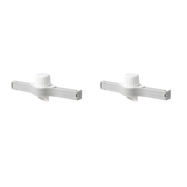 Clip de sellado de alimentos Inteprter ABS Blanco 2Conjunto