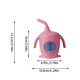thumbnail image 2 of Vaso de silicona con pajita para niños, vaso de aprendizaje para bebés con asa, vaso de agua infantil de grado alimenticio, vaso de agua, 2 of 5