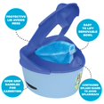 thumbnail image 2 of Asiento de inodoro Ginsey Bluey Entrenador para ir al baño de fácil limpieza, 2 of 7