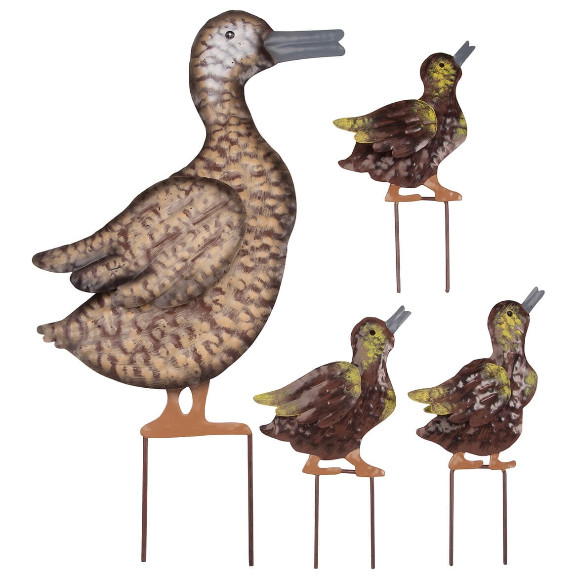 Duckling Brass Ornament For Home or Garden Outdoor Pond Ornamental Duckling