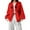 Red, variant on Huowey Youth Girls Kids Zip Up Sweatshirt Long Sleeve Cute Bow Print Hoodie Jacket With Pockets For Teen Back To School Sty Soft Casual Soft Oversized Stylish Fall Outerwear,White,7-8 Years