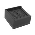 thumbnail image 4 of Muebles de 3 pulgadas Mueble de muebles Extensor de piernas de soporte estable Hogar para la mesa de escritorio Sofá de sofá elevadores para el Negro, 4 of 8