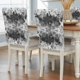 2 Pack Marine Life Chair Back Covers Nautical Gray White Coral Starfish ...