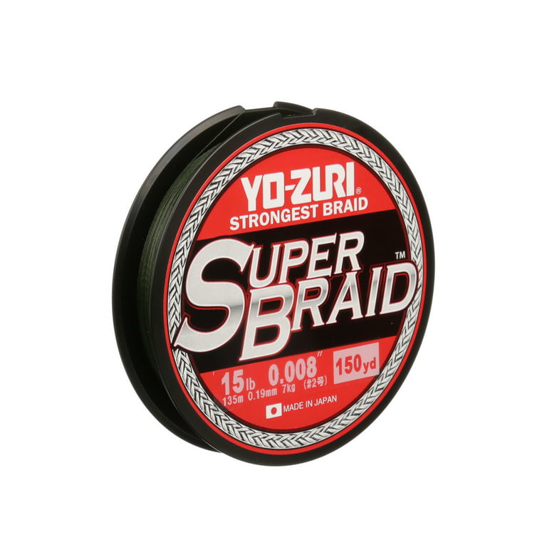 Yo-Zuri SuperBraid Line Dark Green 150YD