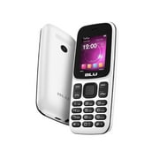 BLU Z5 Z210 1.8" 2G Cell Phone 32MB VGA GSM Unlocked Dual SIM - White