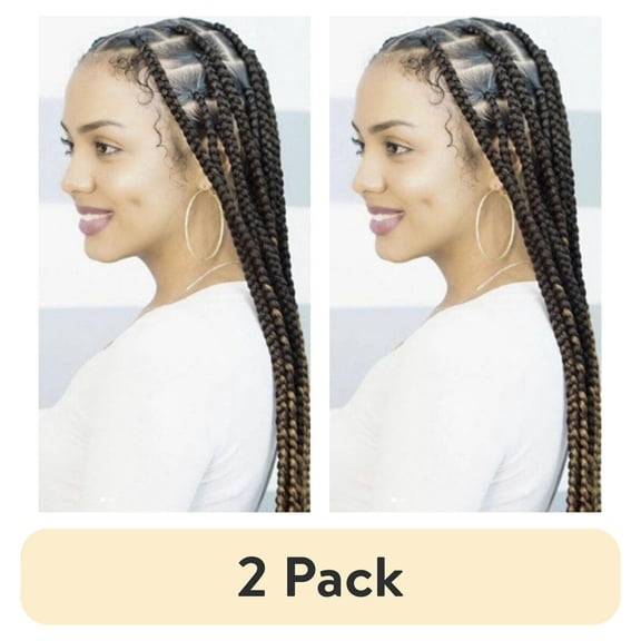 (2 pack) Darling Pre-Stretched Thrive Braid Hair 3X Pack, 52 inch, #1/27, Adult, Female