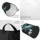 thumbnail image 2 of Fotbe Wave Ocean Animal Shark Cesto de Ropa con Asas, Cesto Impermeable de Gran Capacidad, Bolsa de Lavado para Dormitorio, Cesto de Ropa con Ruedas y Asas-Small, 2 of 6