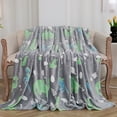 thumbnail image 2 of SLYNSHome Soft Cozy Throw Blanket for Couch,Fleece Plush Blankets with Print Throws Blanket for Sofa Bed Home Office Decorations, 2 of 6
