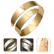 thumbnail image 1 of unbranded Brazalete De Dorado En Aleación Para Mujer Con Y Ajustable, 1 of 8