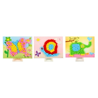 1000Pcs DIY Art Craft Kit for Kids Creative Pompoms Pipe Cleaners Feather  Foam Flowers Letters Crystal Sticker Felt Wiggle Googly Eyes Sequins Button  Colorful Wooden Sticks Paper Art Supplies 