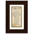 thumbnail image 2 of Dexsa The James Lawrence Company 'Psalm 23' Framed Textual Art, 2 of 2