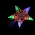 thumbnail image 3 of AMERTEER 10led LED Xmas Star Night Light Christmas Tree Top Five-pointed Lamp for Party, 3 of 6