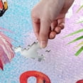 thumbnail image 5 of FREEAMG Tropical Flamingo Leaves and Flowers 1000 Piece Jigsaw Puzzle, Wall Artwork Puzzle Games for Adults Teens 29.5" L X 19.7" W, 5 of 7