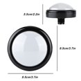 thumbnail image 3 of Lámpara de luz LED de 100 mm en forma de cúpula para proyectos de juegos de arcade interruptor de botón de reinicio automático botón de casete 3D para juegos y ANGGREK Otros, 3 of 8
