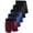 Burgundy/2 Black/2 Navy Blue, variant on TIICHOO Washable Incontinence Underwear for Men Breathable Absorbent Urinary Leak Proof Boxer Briefs Pack of 5 (XX-Large, 5 Black)