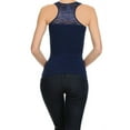 thumbnail image 4 of Lady's Slim Fit Racer Back Tank - Navy, 4 of 4