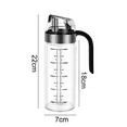 thumbnail image 2 of Botella dispensadora de aceite de oliva con tapa automática, contenedor de condimentos con tapa y tapón automáticosPequeña Jormftte CPB-DE-WX278-1, 2 of 6