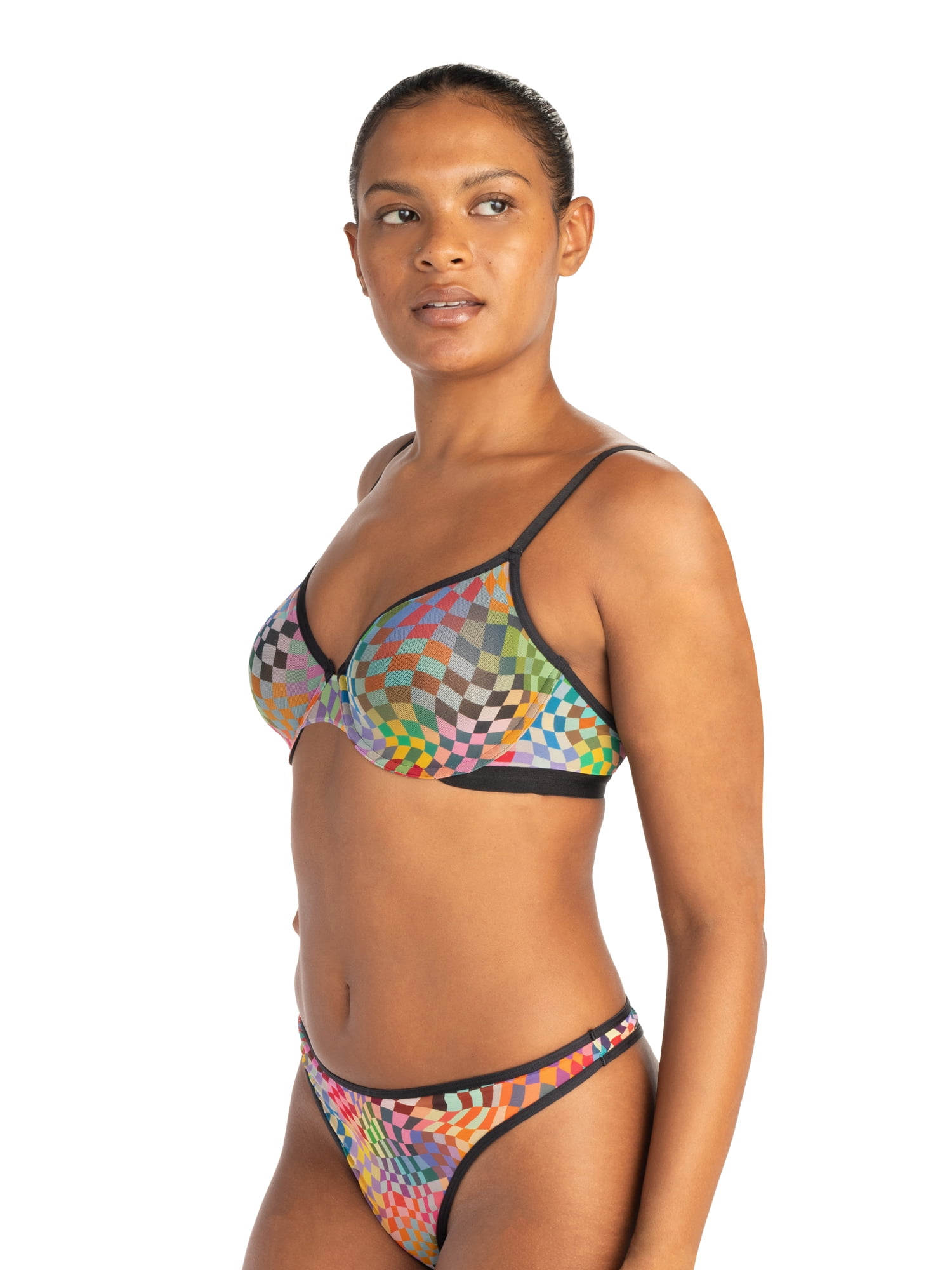 Parade Mesh Underwire Set, Sizes XS to 3XL