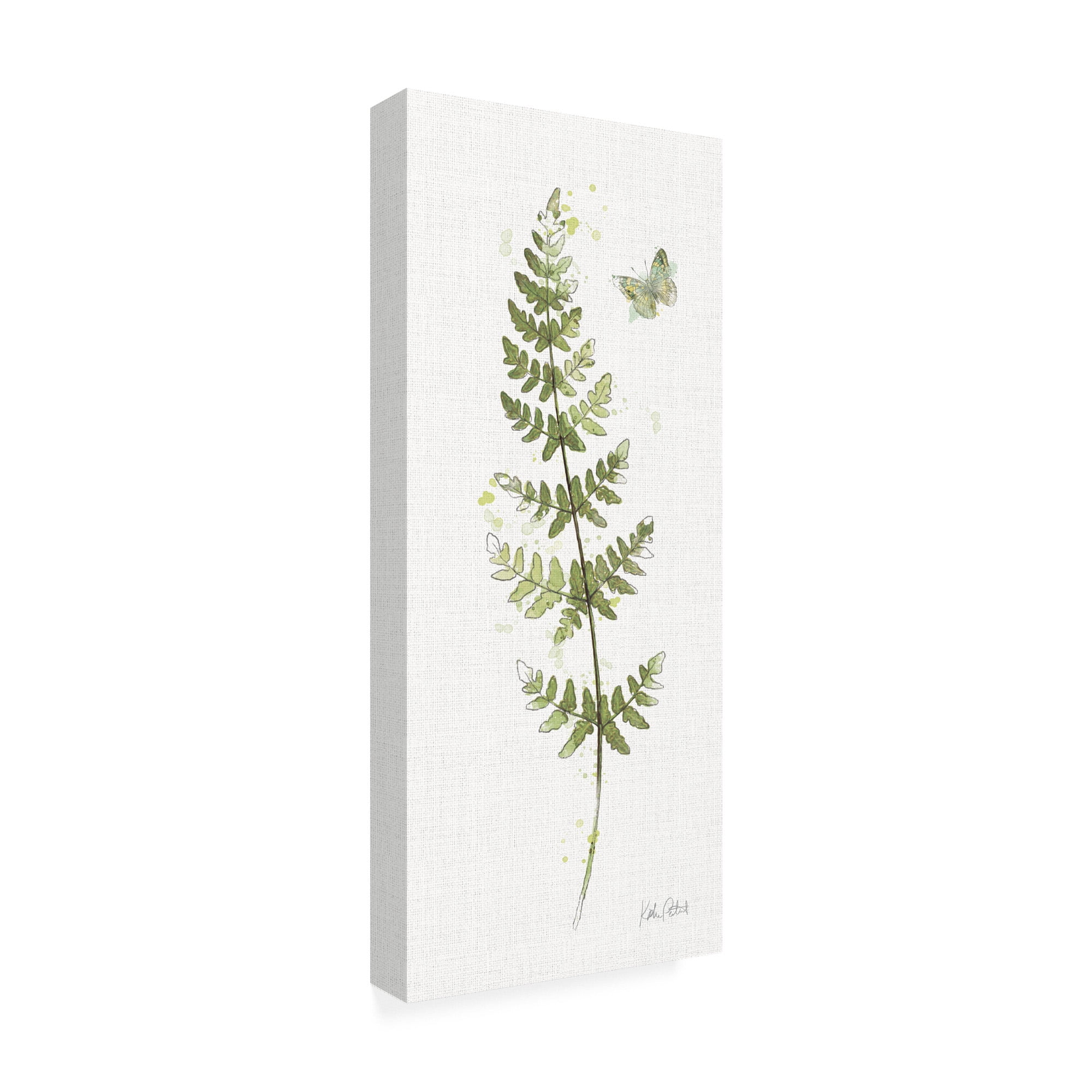 Trademark Fine Art 'In the Forest VIII no distress' Canvas Art by Katie Pertiet