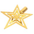 thumbnail image 2 of Gymnture christmas Golden Christmas Tree Topper Star Decoration, 2 of 10