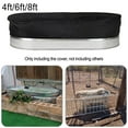 thumbnail image 4 of 4ft/6ft/8ft Pool Hot Tub Cover Oval Reservoir Ice Bath Cover tank cover, 4 of 4