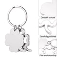 thumbnail image 2 of WRITWAA Hollow Clover Pendant Decorative Accessory 2Pcs, 2 of 8
