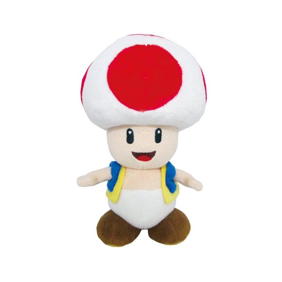 Red Toad 8" Plush