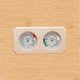 thumbnail image 5 of 2 in 1 pine Wood Humidity Temperature Sauna Hygrothermograph., 5 of 5
