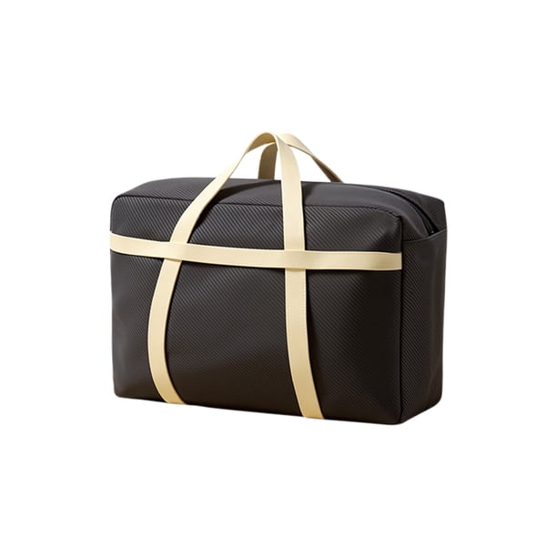 Bolsas de Ropa Grandes para Bolsa Impermeable No Tejida de Viaje, 80x55x25cm con Manijas Reforzadas, Plegables para Almacenamiento Y Bolsas de Almacenamiento Grandes con Cremallera para el Hogar, Movi