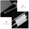 thumbnail image 3 of CRILSTYLEO File Cabinet Dividers Transparent 2Pcs 11.8x9.3x1.2In, 3 of 6