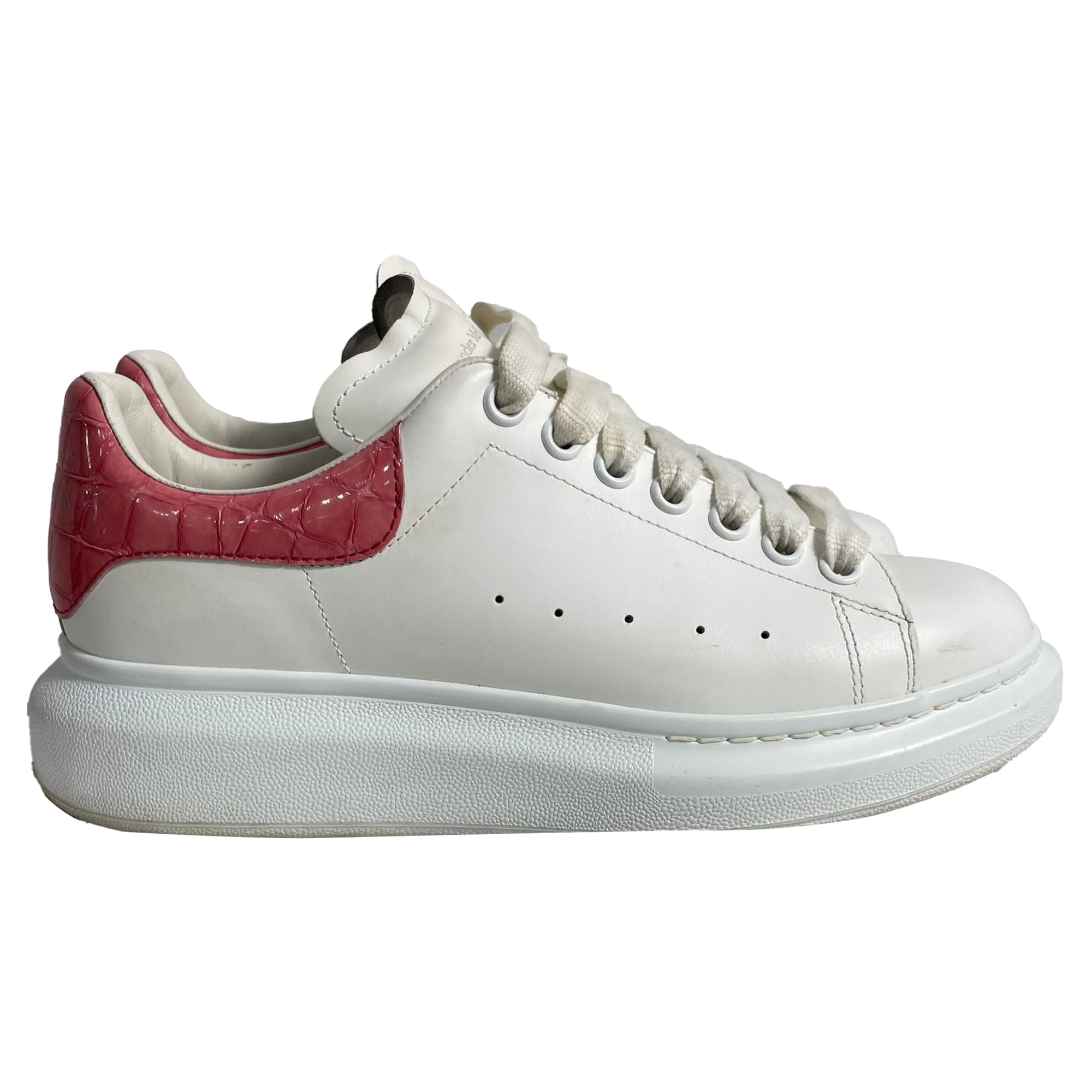 【関税&送料込】Alexander Mcqueen Silver Leather Revel Pumps Women's Designer Heels & Luxury Pumps