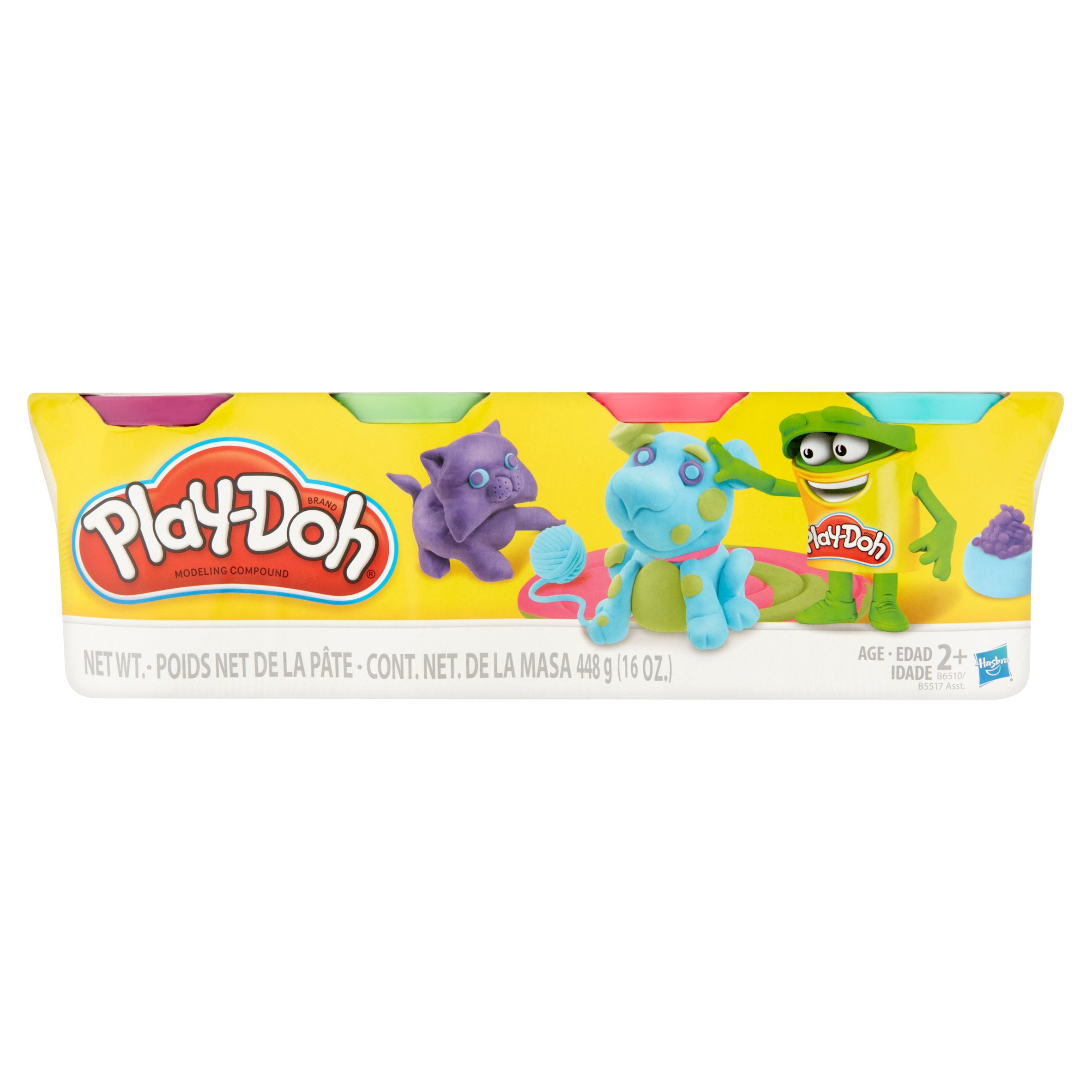 Play-doh brand modeling compound age 2+, 16 oz + Melissa & doug wooden alphabet stamp set - 56