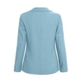 thumbnail image 3 of Enjoytime Blazers for Women Long Sleeve Lapel Button Blazer Trendy Business Casual Work Jacket, 3 of 4