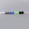 thumbnail image 2 of EHJRE 12 Pieces Soft Flexible Silicone Thin Wall Ear Tunnels Double 14mm, 2 of 9